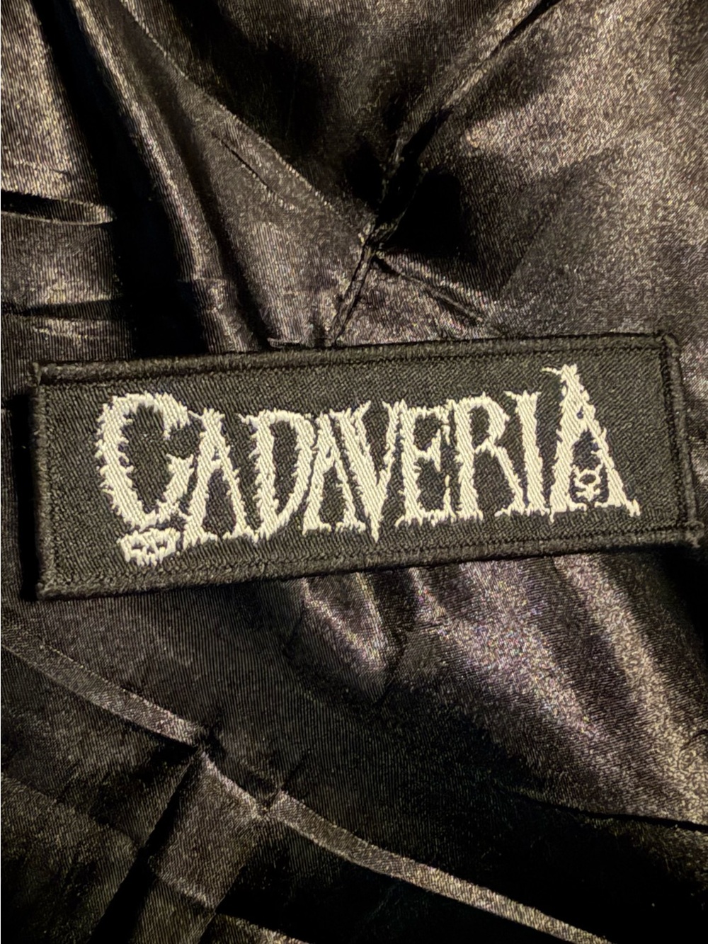 CADAVERIA Female Fronted Death Metal Patch